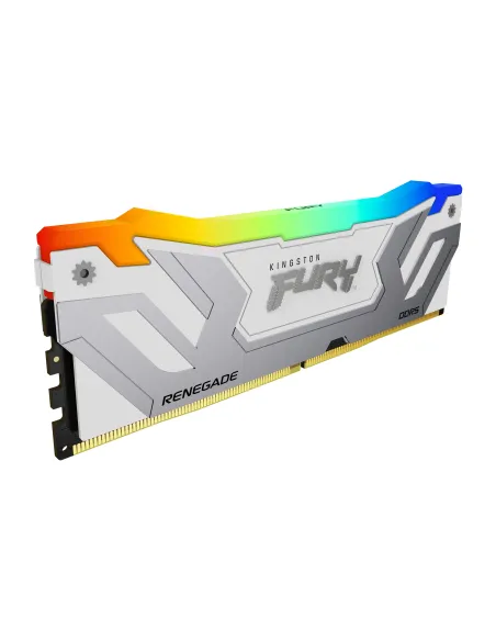 Kingston Technology FURY 48GB 8400MT s DDR5 CL40 CUDIMM (Kit de 2) Renegade RGB Blanco XMP