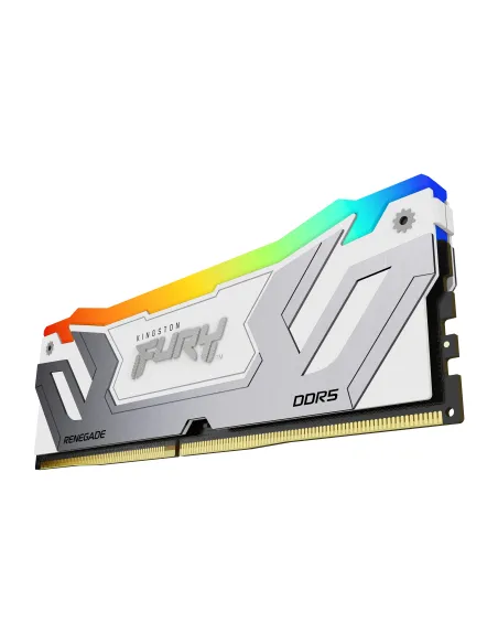 Kingston Technology FURY 48GB 8400MT s DDR5 CL40 CUDIMM (Kit de 2) Renegade RGB Blanco XMP