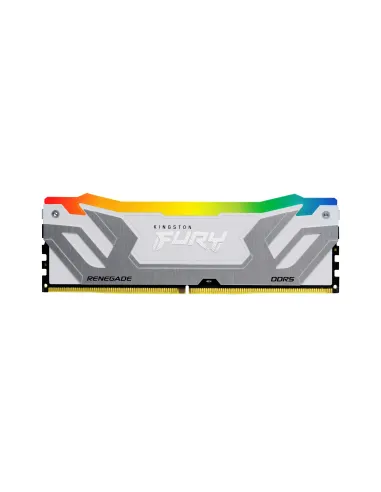 Kingston Technology FURY 48GB 8400MT s DDR5 CL40 CUDIMM (Kit de 2) Renegade RGB Blanco XMP