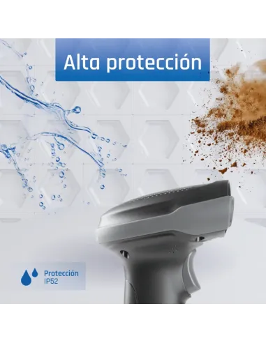 iggual Lector código barras 2D Bluetooth WiFi 2.4G