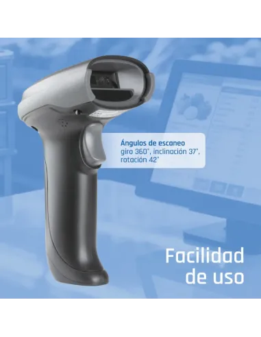 iggual Lector código barras 2D Bluetooth WiFi 2.4G