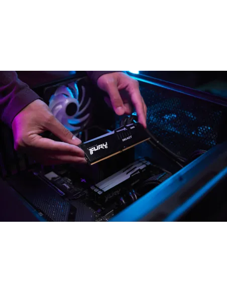Kingston Technology FURY Beast 16 GB 5200 MT s DDR5 CL40 DIMM (Kits de 2) RGB