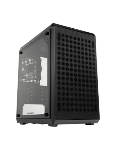 Cooler Master Q300L V2 Mini Tower Negro, Transparente