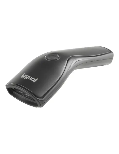 iggual Lector código barras 2D USB botón soporte