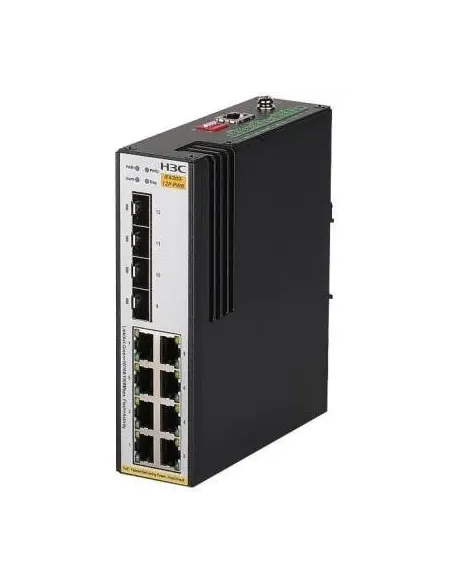 H3C IE4320-12P-UPWR L2 INDUSTRIAL ETHERNET SWITCH WITH 8*10/