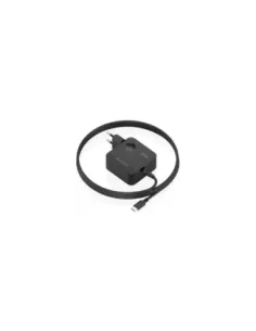 Cargador de Pared GaN Aisens ASCH-1PD65WL85-BK/ 1xUSB Tipo-C/ 65W