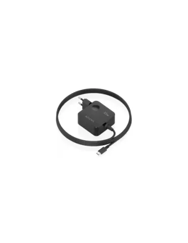 Cargador de Pared GaN Aisens ASCH-1PD65WL85-BK/ 1xUSB Tipo-C/ 65W