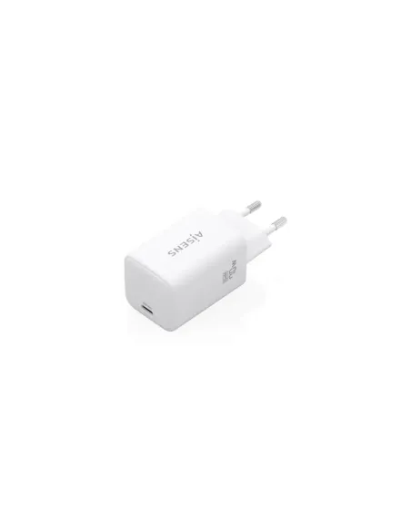 Cargador de Pared GaN Aisens ASCH-70W1P088-W/ 1xUSB Tipo-C/ 70W/ Blanco