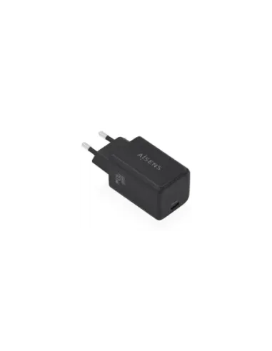 Cargador de Pared GaN Aisens ASCH-70W1P089-BK/ 1xUSB Tipo-C/ 70W