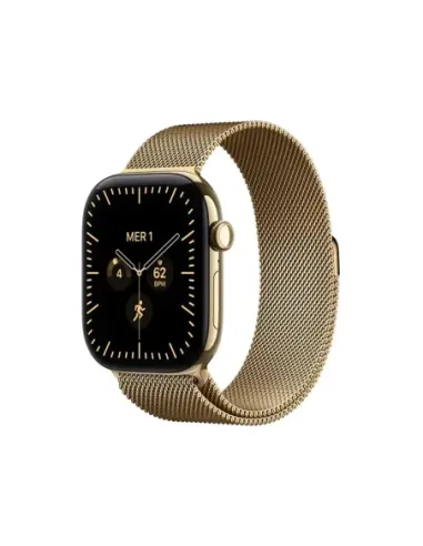 Smartwatch apple watch s12 gps + cell 46mm radiant gold titanium milanese loop m - l