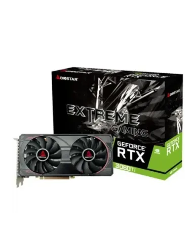 Tarjeta grafica biostar rtx 3060 ti 8gb gddr6 -  3x dp -  1x hdmi pci express 4.0