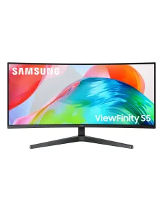 Samsung S55GH pantalla para PC 86,4 cm (34") 3440 x 1440 Pixeles UltraWide Quad HD LCD Negro