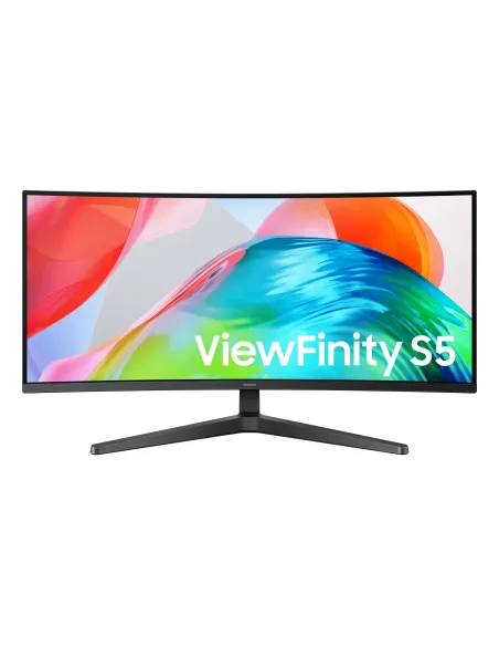 Samsung S55GH pantalla para PC 86,4 cm (34") 3440 x 1440 Pixeles UltraWide Quad HD LCD Negro