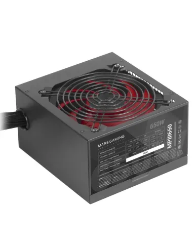 MARS GAMING Fuente Alimentacion MPIII 650W,Silent