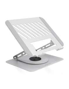 AISENS Soporte de Sobremesa XL Giratorio Ajustable para Portatil   Tablet 10"-17", Plata 2
