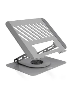 AISENS Soporte de Sobremesa XL Giratorio Ajustable para Portatil   Tablet 10"-17", Gris 2