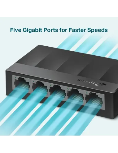 TP-Link LS1005G switch No administrado Gigabit Ethernet (10 100 1000) Negro
