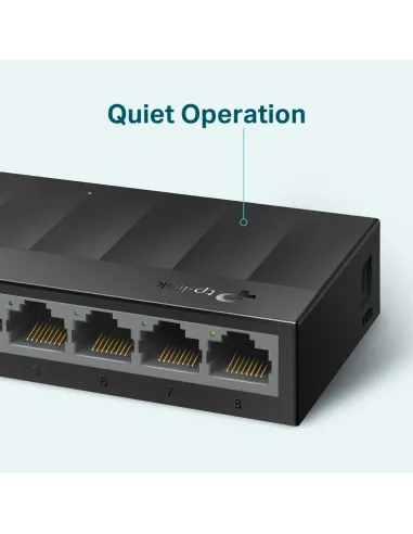 TP-Link LS1008G switch No administrado Gigabit Ethernet (10 100 1000) Negro