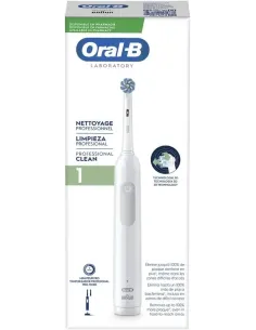 Braun Oral-B Lab Pro 1 Clean Adulto Cepillo dental oscilante Blanco