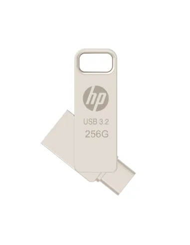 HP HPFD206C-256 unidad flash USB 256 GB USB Type-A   USB Type-C 3.2 Gen 2 (3.1 Gen 2) Plata