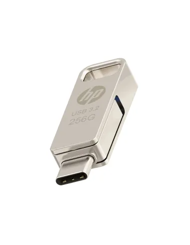 HP HPFD206C-256 unidad flash USB 256 GB USB Type-A   USB Type-C 3.2 Gen 2 (3.1 Gen 2) Plata