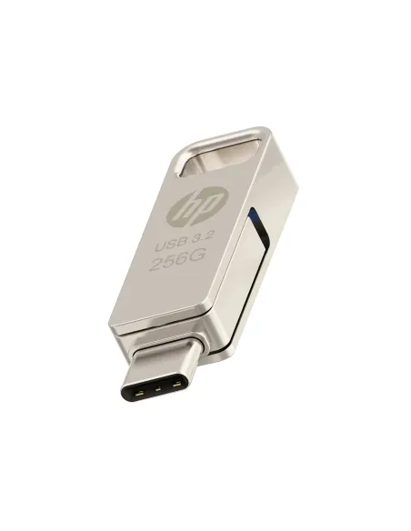 HP HPFD206C-256 unidad flash USB 256 GB USB Type-A   USB Type-C 3.2 Gen 2 (3.1 Gen 2) Plata