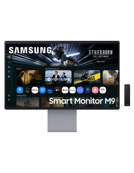 Samsung M90SF pantalla para PC 81,3 cm (32") 3840 x 2160 Pixeles 4K Ultra HD OLED Plata