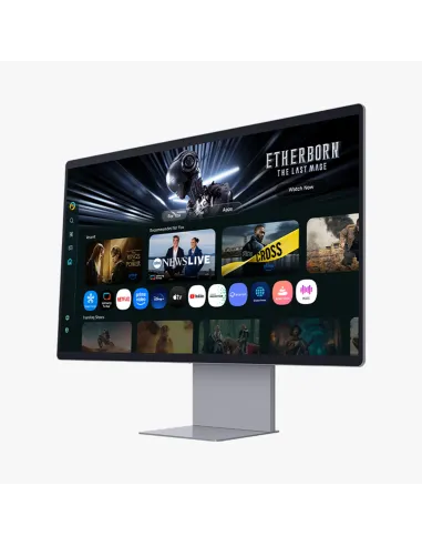Samsung M90SF pantalla para PC 81,3 cm (32") 3840 x 2160 Pixeles 4K Ultra HD OLED Plata