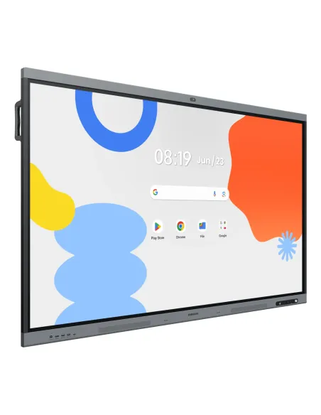 Samsung LH75WAFPLGC pizarra blanca interactiva 190,5 cm (75") 3840 x 2160 Pixeles Pantalla táctil Negro, Gris