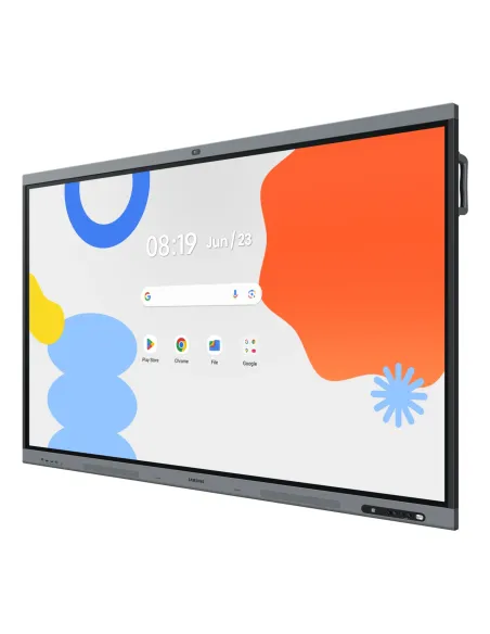 Samsung LH75WAFPLGC pizarra blanca interactiva 190,5 cm (75") 3840 x 2160 Pixeles Pantalla táctil Negro, Gris
