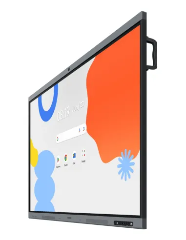 Samsung LH75WAFPLGC pizarra blanca interactiva 190,5 cm (75") 3840 x 2160 Pixeles Pantalla táctil Negro, Gris