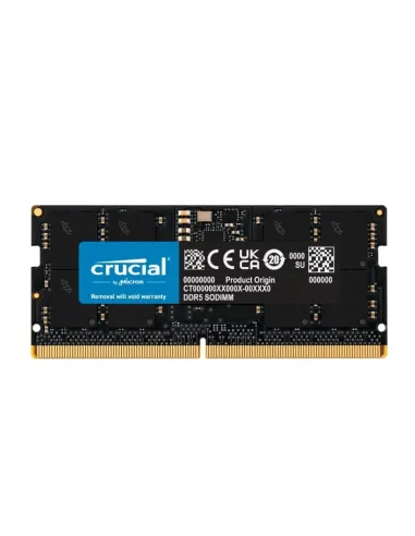 MODULO S/O DDR5 16GB 4800MHz CRUCIAL CL 40/1.1V CT16G48C40S