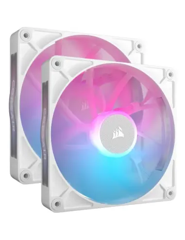 VENTILADOR CAJA CORSAIR RX RGB SERIES iCUE LINK RX140 RGB BLANCO DUAL PACK CO-9051024-WW