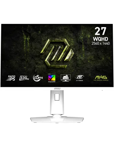 MSI MAG 274QRFW X32 pantalla para PC 68,6 cm (27") 2560 x 1440 Pixeles Wide Quad HD LCD Blanco