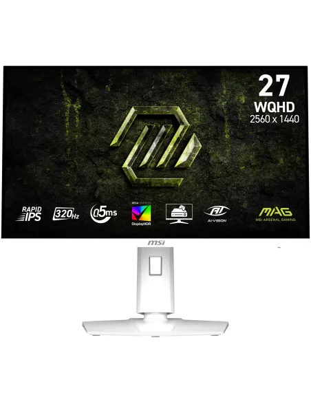 MSI MAG 274QRFW X32 pantalla para PC 68,6 cm (27") 2560 x 1440 Pixeles Wide Quad HD LCD Blanco