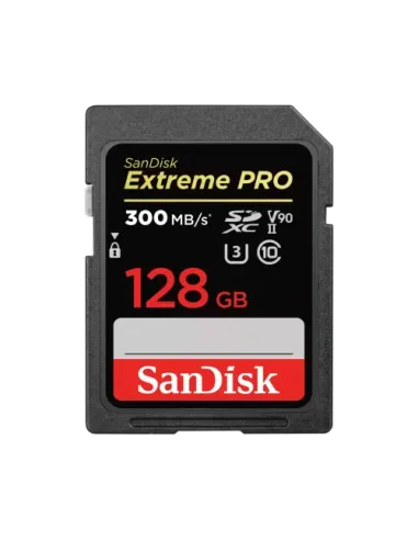 SanDisk Extreme PRO 128 GB SDXC UHS-II Clase 10