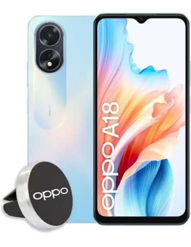 OPPO A18 4GB+128GB AZUL+CABLE USB
