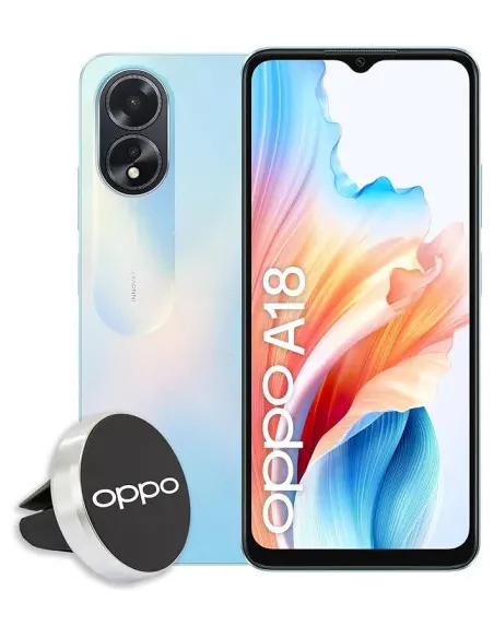 OPPO A18 4GB+128GB AZUL+CABLE USB