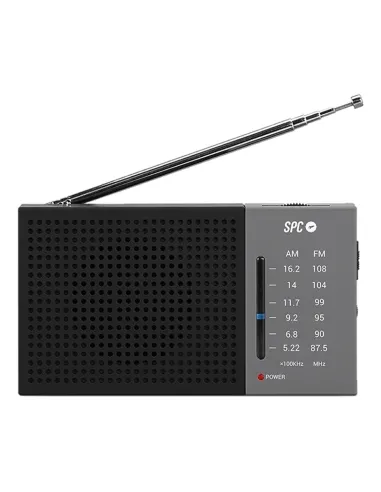 SPC Jetty Lite AM/FM Radio Gris - Comprar SPC Jetty Lite AM/FM Radio Gris