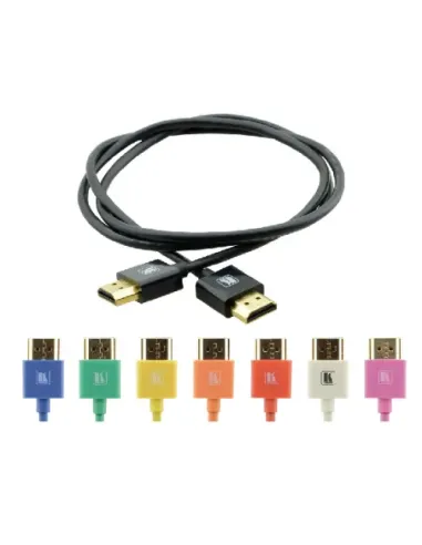 Kramer Electronics 0.6m HDMI m/m cable HDMI 0,6 m HDMI tipo A (Estándar) Negro