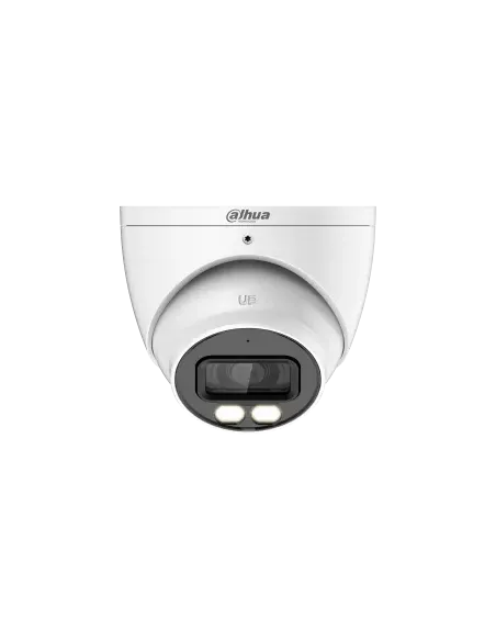 (DH-HAC-HDW1809TP-A-LED-0280B) DAHUA CÁMARA HÍBRIDA DOMO LITE FULL-COLOR 4K WDR CON AUDIO ÓPTICA FIJA 2.8MM