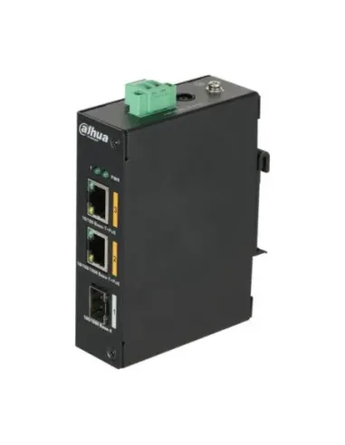 (DH-PFS3103-1GT1ET-60-V2) DAHUA SWITCH INDUSTRIAL 3 PUERTOS, 2 POE