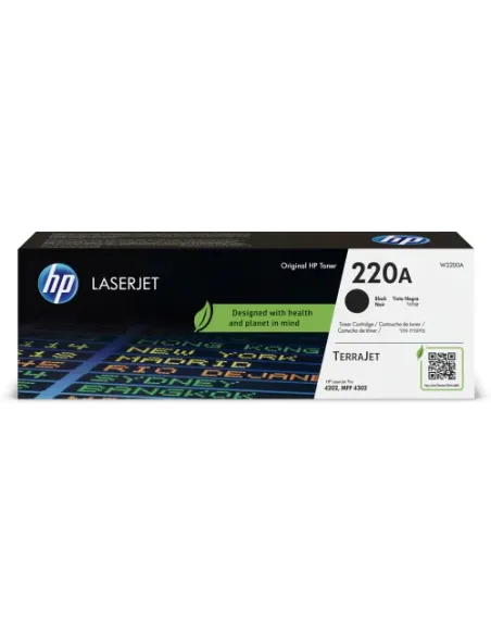 HP Cartucho de tóner Original HP LaserJet 220A negro
