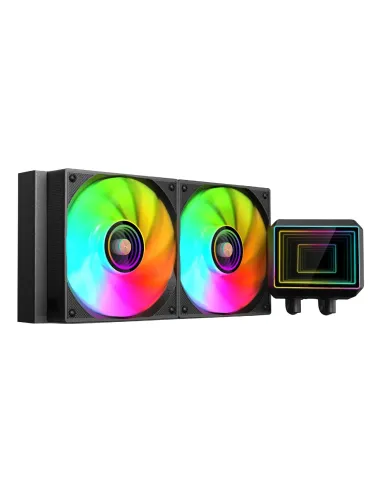 Mars Gaming ML-TWO240 Procesador Sistema de refrigeración líquida todo en uno 12 cm Negro 1 pieza(s)