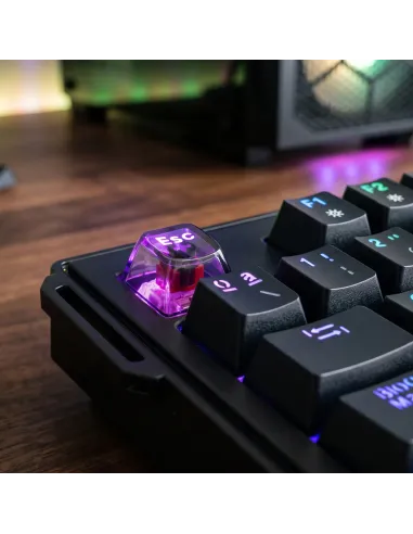 Mars Gaming MKMASTER teclado Juego USB Español, Francés, Portugués Negro