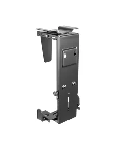 AISENS Soporte Giratorio Antirrobo y Altura Personalizable para CPU para Montaje por Debajo de Escritorio o a La Pared 2
