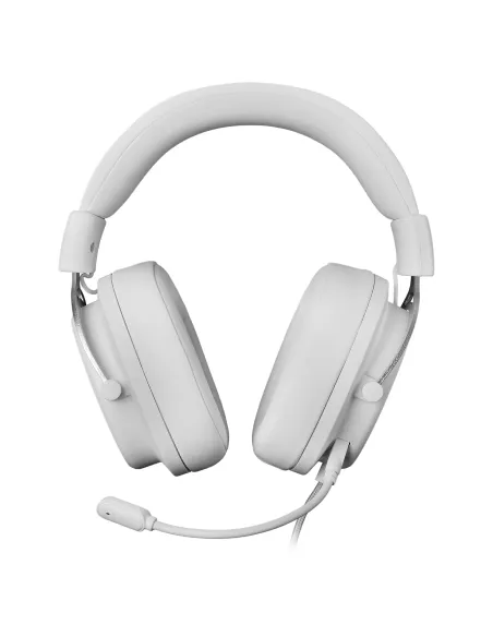 Mars Gaming MHFORGEW auricular y casco Auriculares Alámbrico Diadema Juego USB Type-C   USB Type-A Blanco