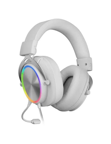 Mars Gaming MHFORGEW auricular y casco Auriculares Alámbrico Diadema Juego USB Type-C   USB Type-A Blanco