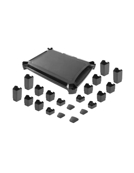 AISENS Soporte Elevador XL Para Monitor Portátil, Negro
