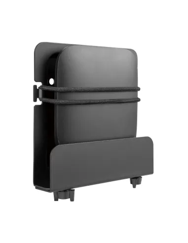 AISENS Soporte Universal De Pared Para Mini Pc, Router, Negro